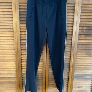 Ann Taylor Loft Womens Dress Pants Stripes By Side Sz Medium